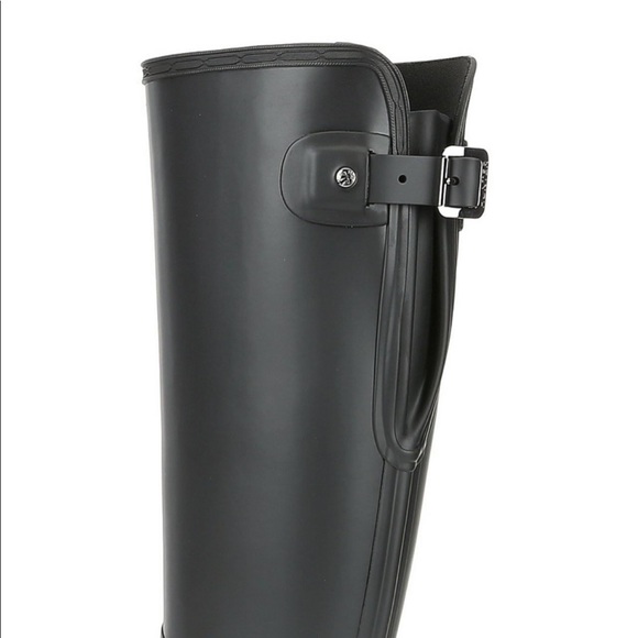 Hunter black Matte original tall boots - Picture 5 of 6
